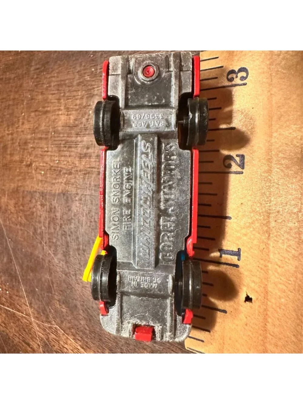 Two Corgi Fire Engines Die Cast Mack Fire Pumper & Snorkel